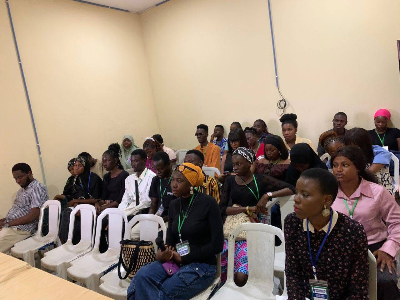 Capacity building workshop with participants