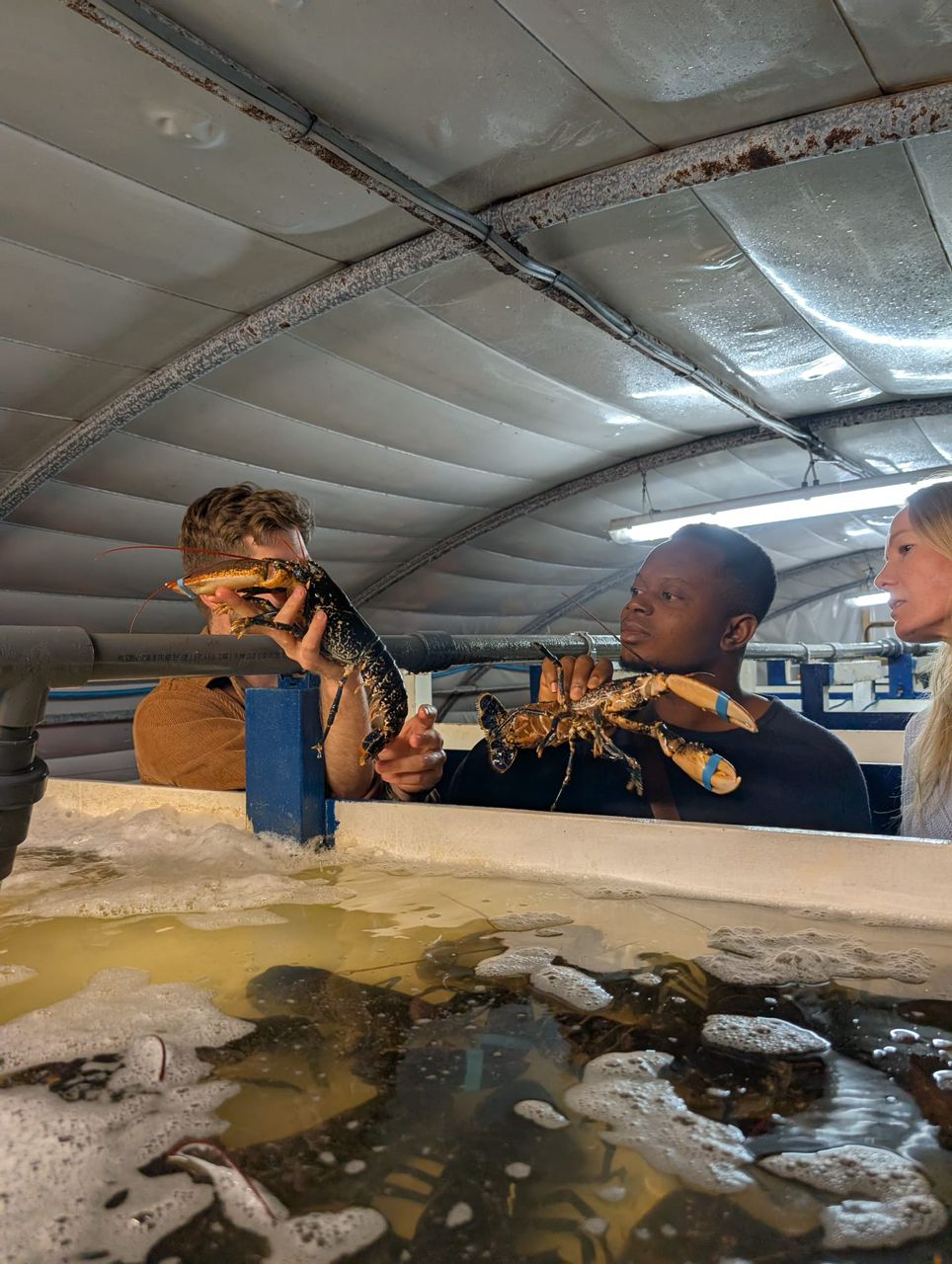 Technical visit at Forth Marine Hatchery